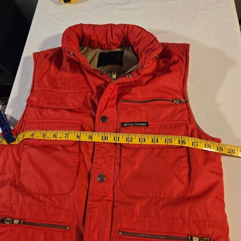Vintage Jeffrey‎ Howard Vest - Size Medium