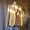 Women's Massimo Dutti cream Blazer - Size 4‎