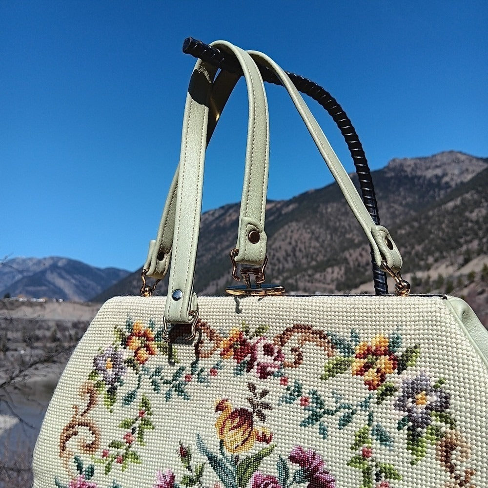 Elvette Vintage Tapestry‎ Purse