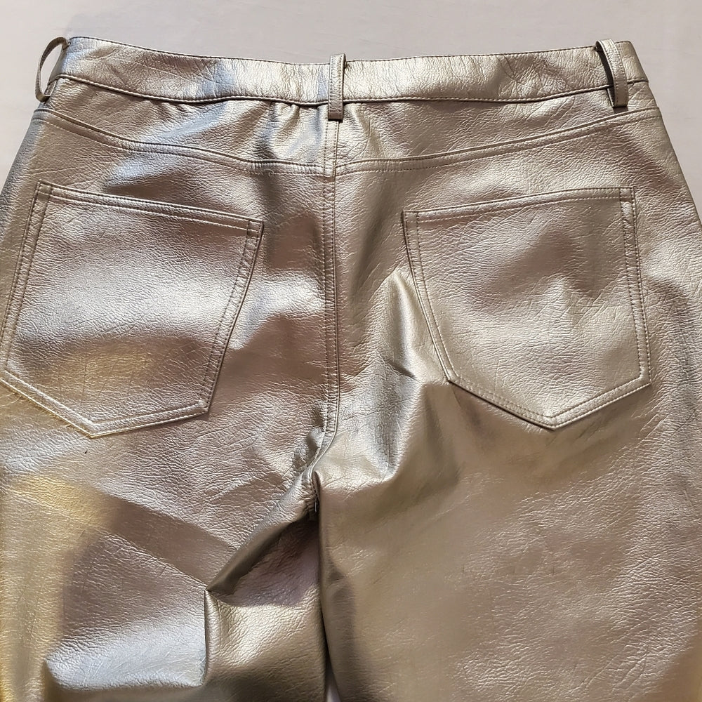 H & M Silver Pant - Size 16