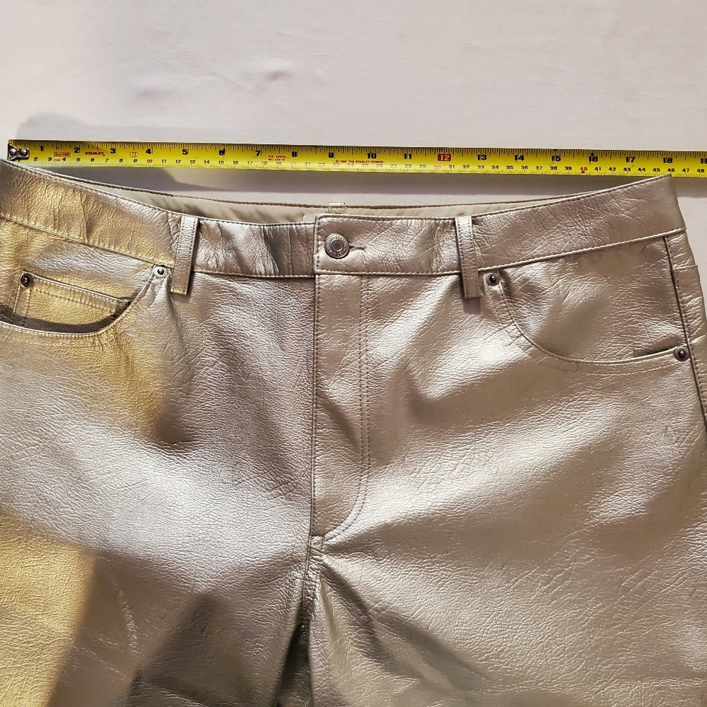 H & M Silver Pant - Size 16