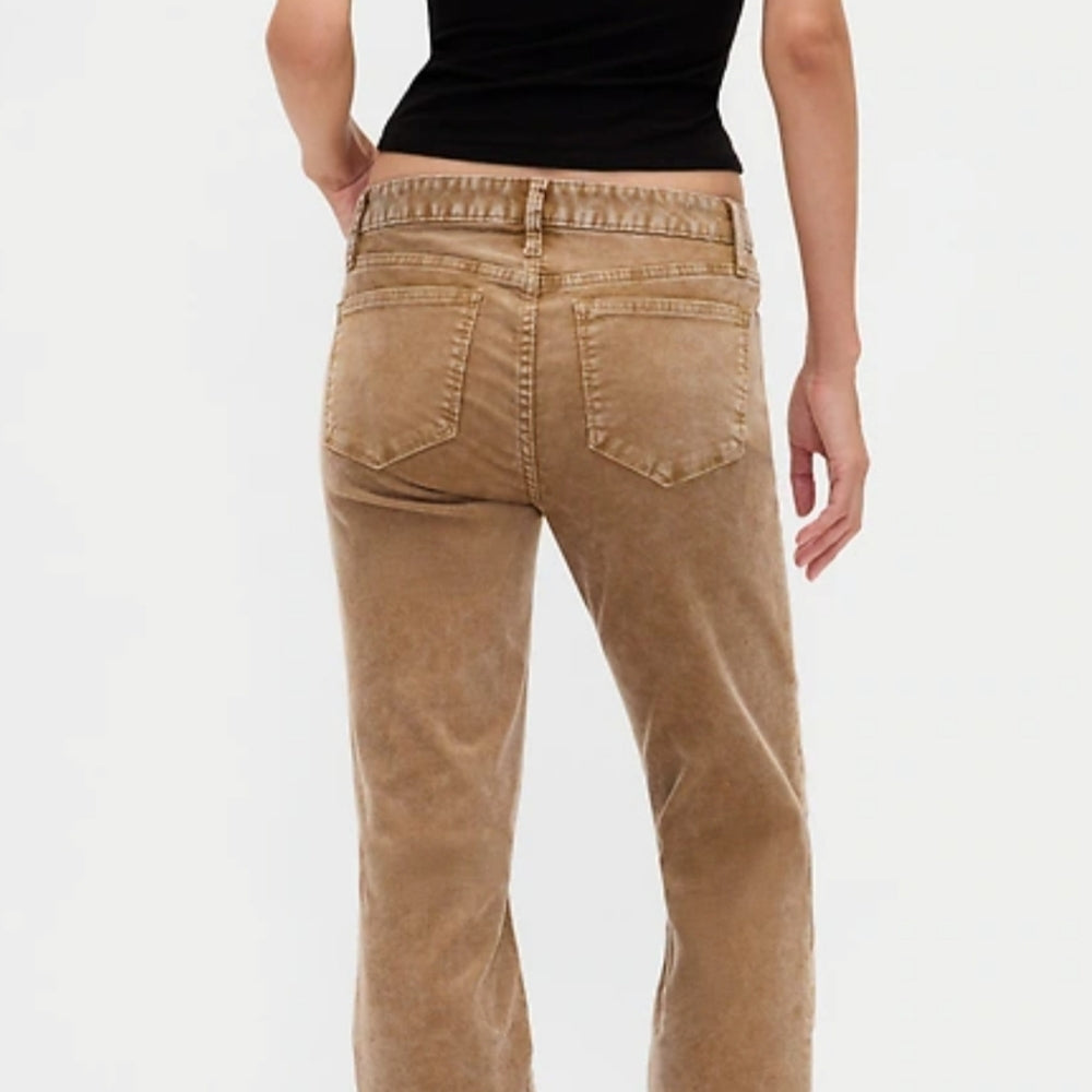 Low Rise Corduroy Long & Lean Jeans