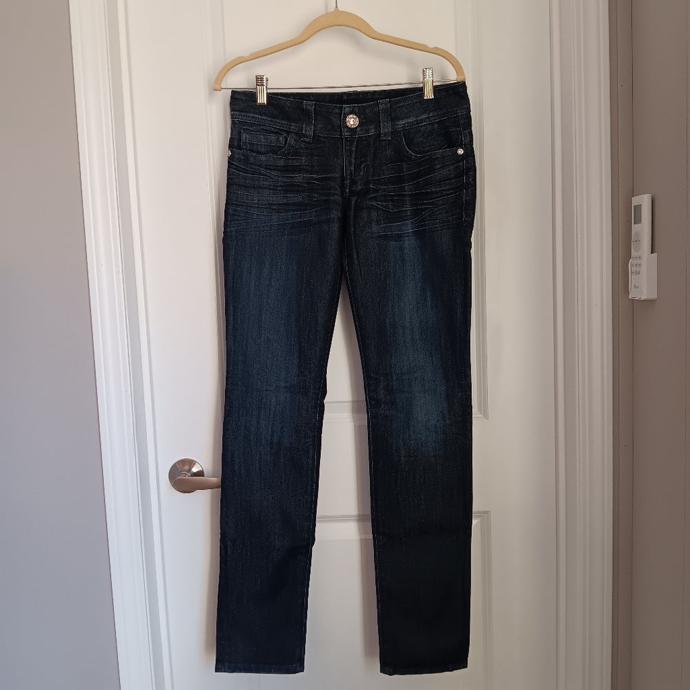 Guess Premium Daredevil Jeans with Swarovski Crystals -‎ Size 27