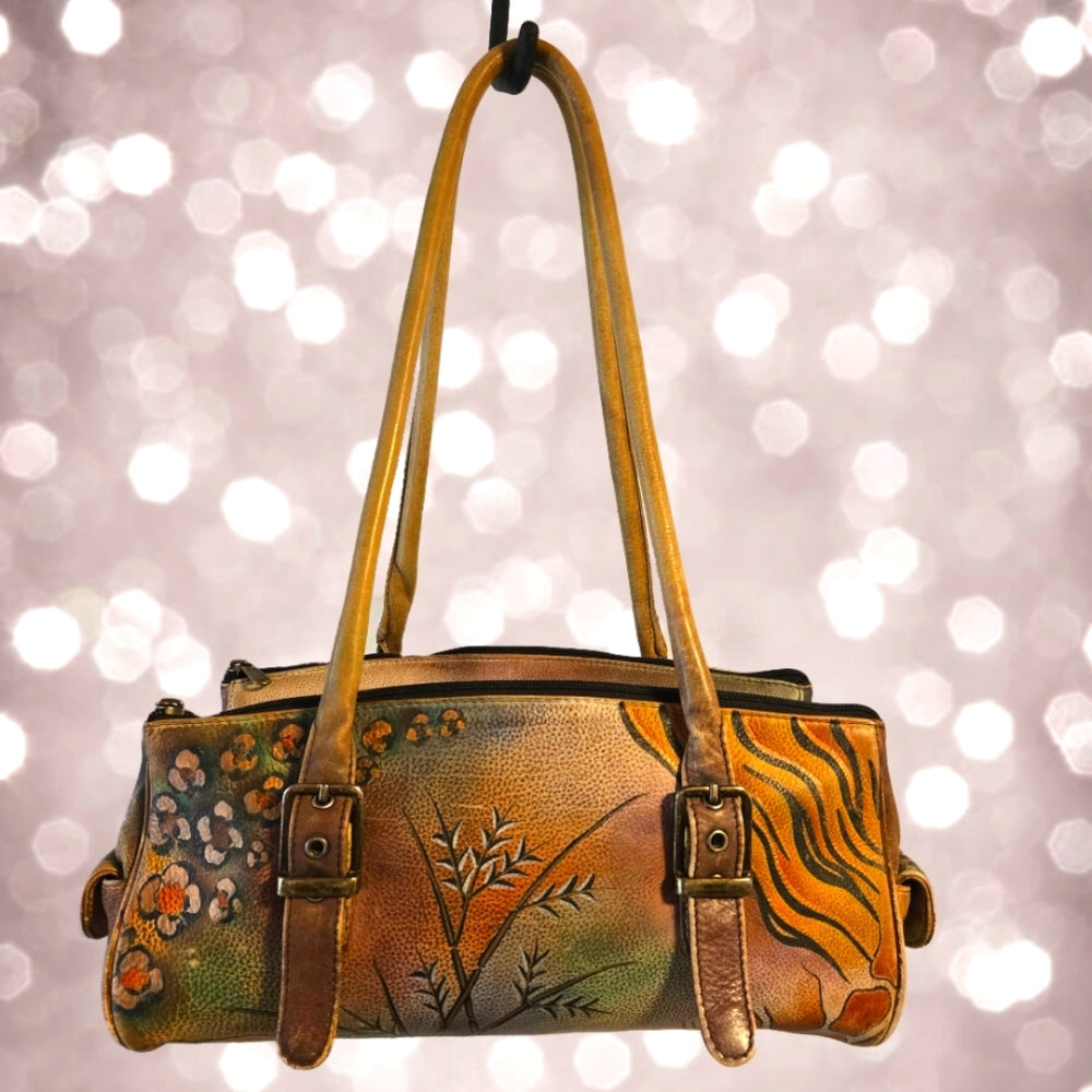 Anuschka‎ Vintage Handpainted Handbag