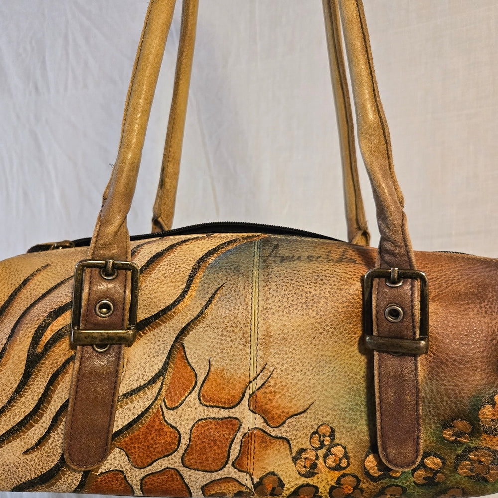 Anuschka‎ Vintage Handpainted Handbag