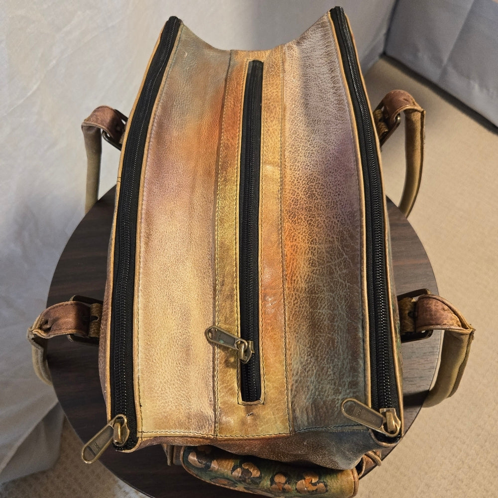 Anuschka‎ Vintage Handpainted Handbag