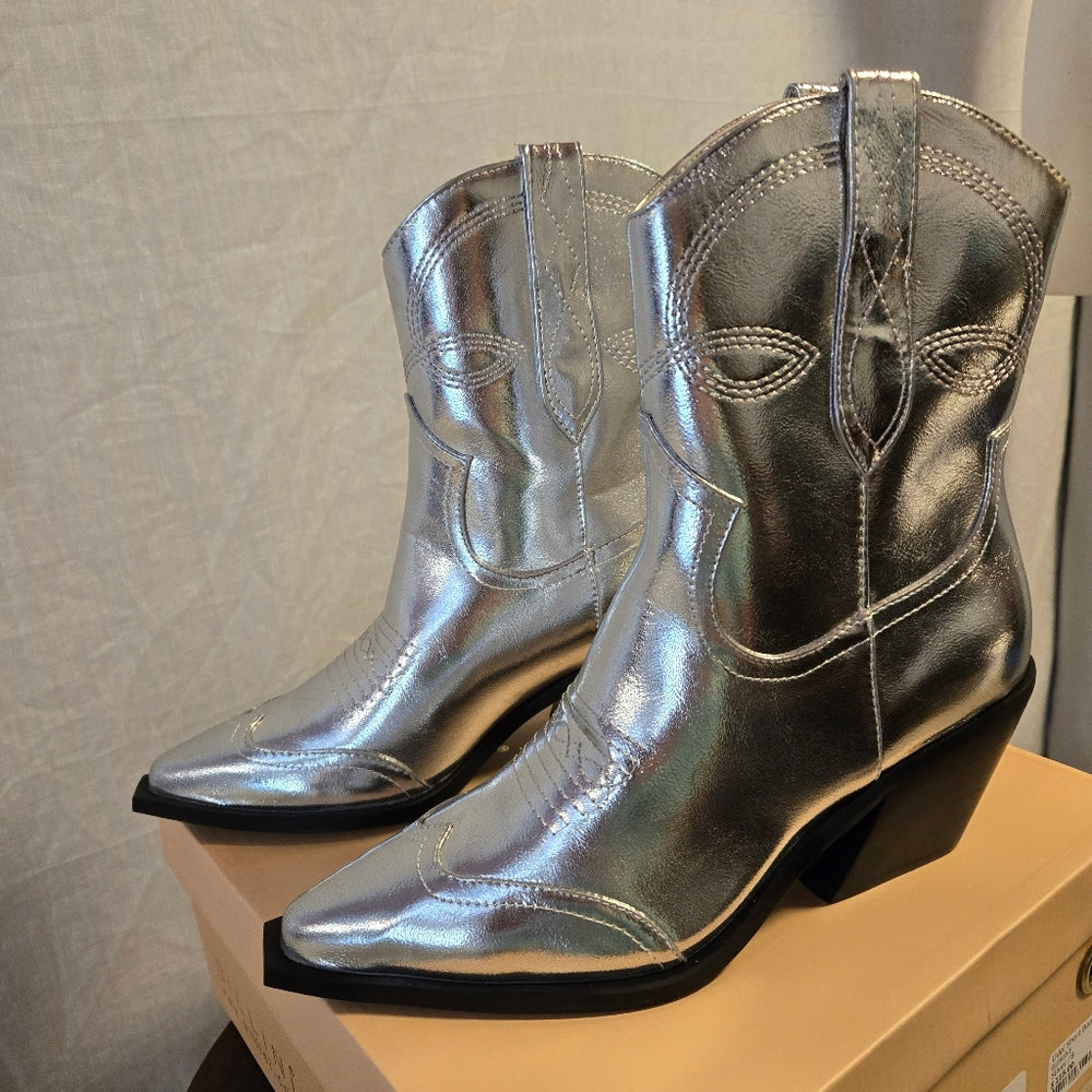 Bellini Short Cowboy Boot‎ - Women's Size 8 New**