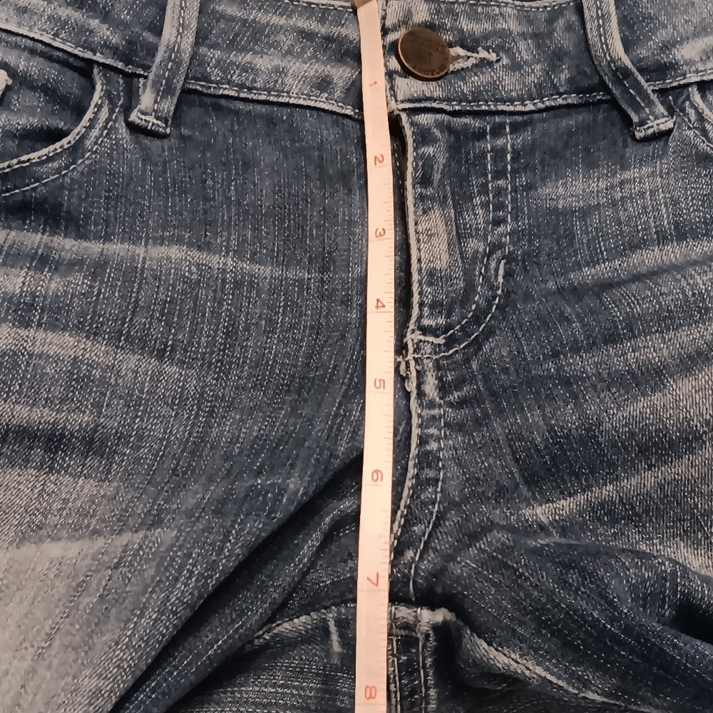 Guess Skinny Jeans - Women's Size 26 with Lace Inserts - Comfortable Ankle Fit