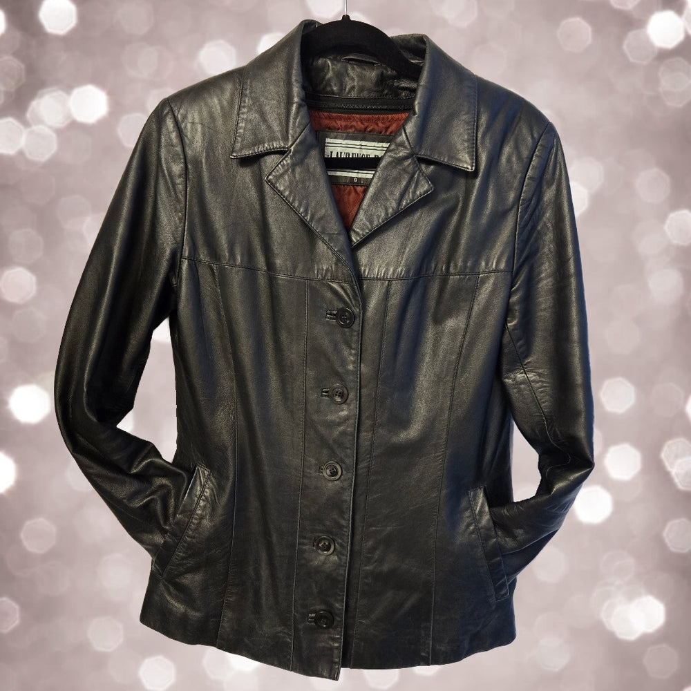 Laurence Roy Vintage Leather Jacket‎ - Size Small