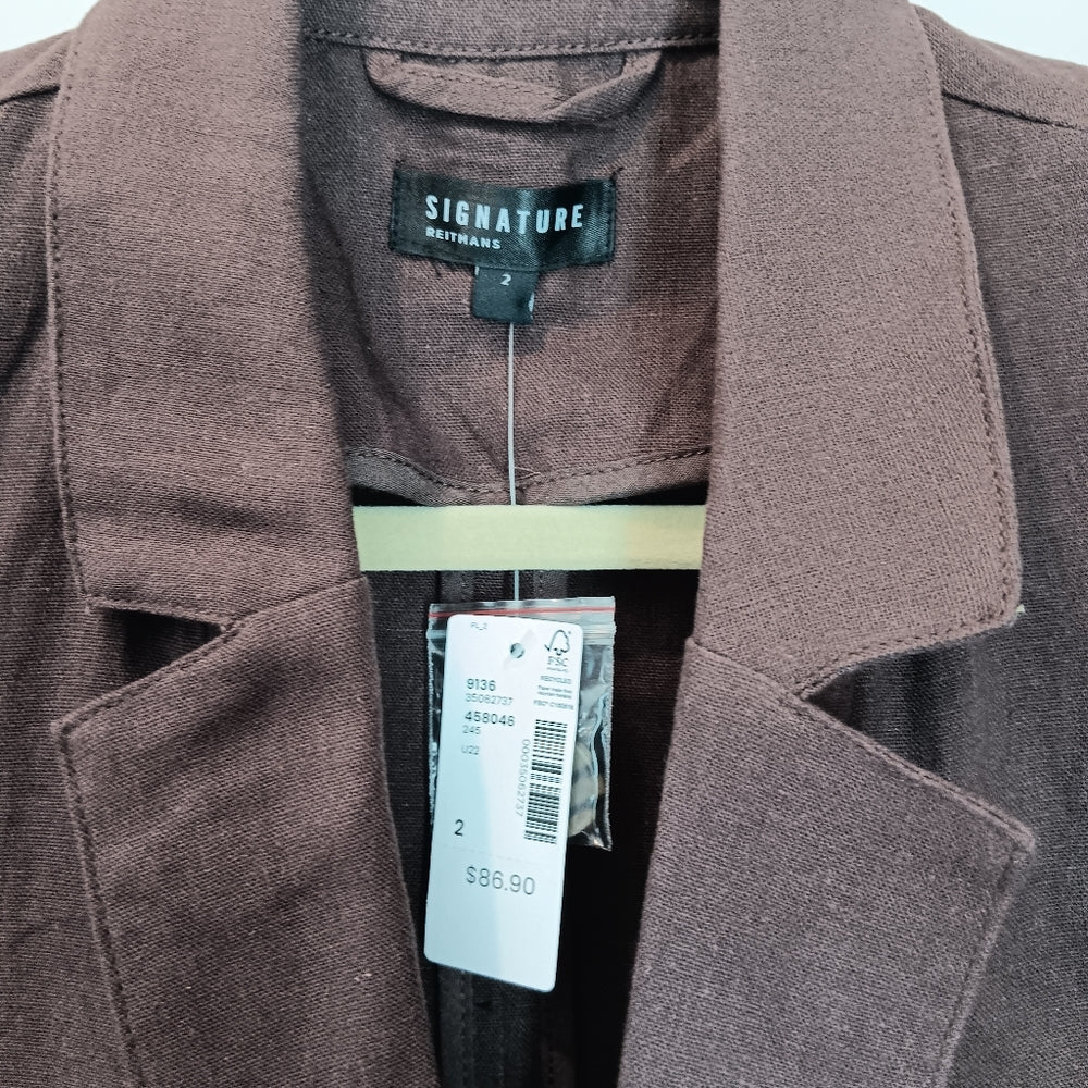 Linen‎ Blazer NWT - Size Small