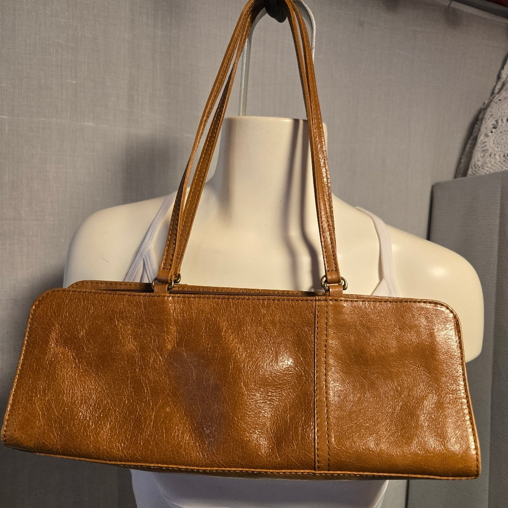 Pegabo‎ Vintage Leather East-West Shoulder Bag