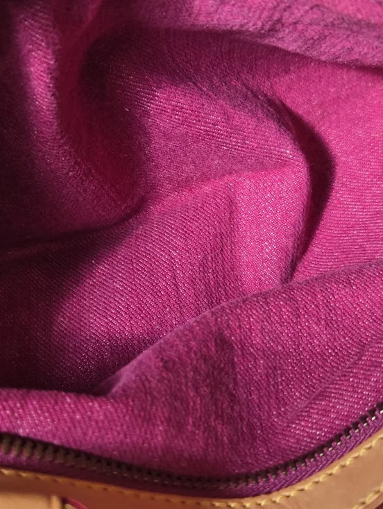 Extremely Rare** Louis Vuitton Pink Monogram Denim Neo Speedy