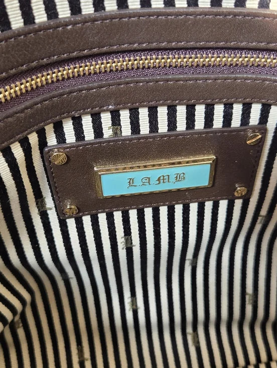 L.A.M.B. by Gwen Stefani Rasta Gradient Monogram Speedy-Style Satchel